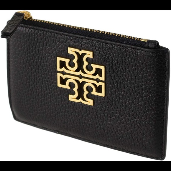 Tory Burch Handbags - Tory Burch Britten Zip Card Case